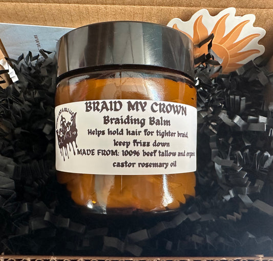 BRAID MY CROWN BRAIDING BALM 4oz